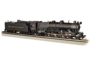 Bachmann Penn. RR #5353 K4 4-6-2 PacificLoco Pre Ware Slat Pilot,  HO