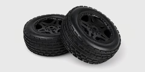 HBX Fr. Wheels Complete (Dune Buggy) 2P