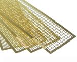 KS Metals Brass Mesh 5/32 Diamond ( 1)PRICE IS FOR 3 PCS