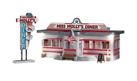 Woodland Scenics N Miss Molly's  Diner