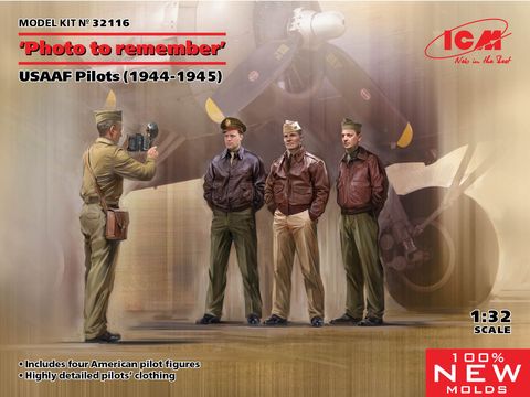 ICM 1:32 Photo to rememberUSAAF Pilots