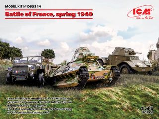 ICM 1:35 Battle of France, Spring 1940 French Combat Vehicles