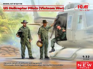 ICM 1:32 US Helicopter Pilots (Vietnam)