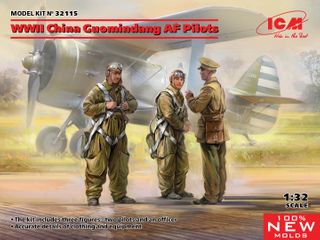 ICM 1:32 WWII China Guomindang AF Pilots