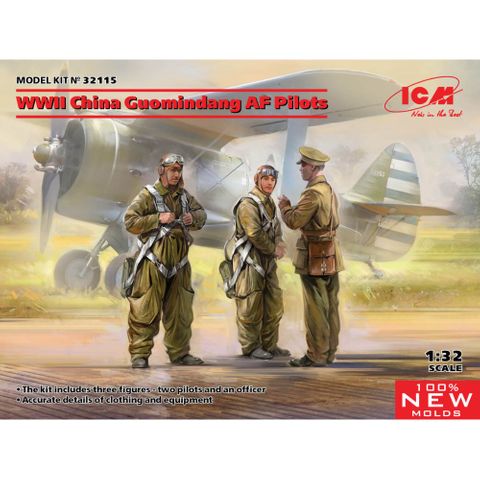 ICM 1:32 WWII China Guomindang AF Pilots