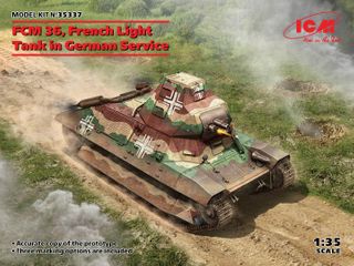 ICM 1:35 FCM 36, French Light Tank