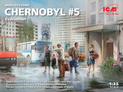 ICM 1:35 Chernobyl #5 Evacuation