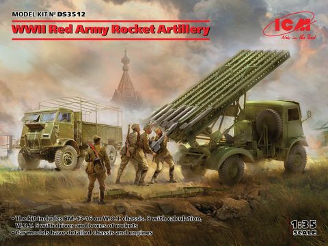 ICM 1:35 WWII Red Army Rocket Artillery