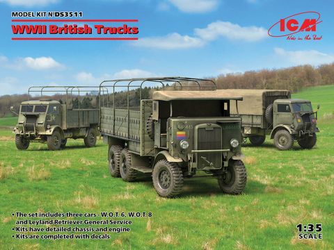 ICM 1:35 WWII British Trucks