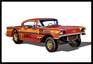 AMT 1:25 1958 Chevy Impala Hardtop "AlaImpala"