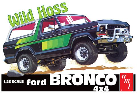 AMT 1:25 1978 Ford Bronco "Wild Hoss"