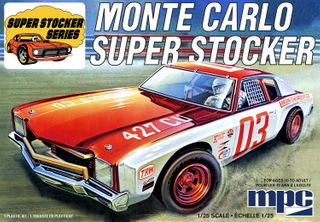 MPC 1:25 1971 Chevy Monte Carlo Super Stocker 2T