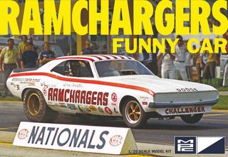 MPC 1:25 Ramchargers Dodge Challenger Funny Car