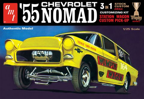 AMT 1:25 1955 Chevy Nomad(Snap) 2T