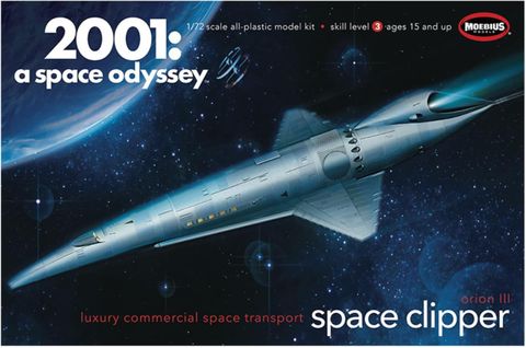Moebius 2001: Space Clipper Orion 29" Long