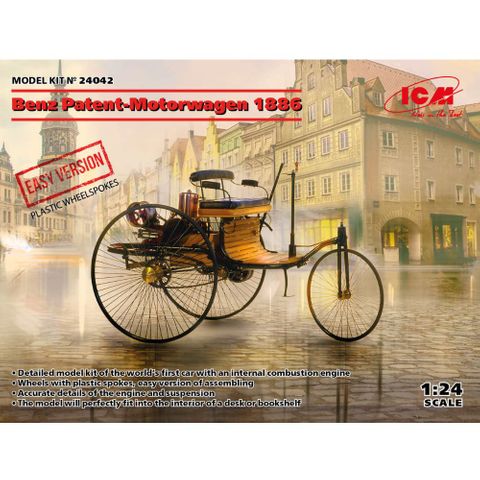 ICM 1:24 Benz Patent-Motorwagen 1886