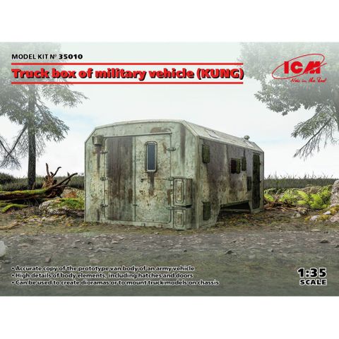 ICM 1:35 Truck Box of Military Vechicle(KUNG)