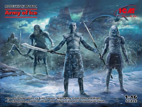 ICM 1:16 Army of Ice Game of Thrones 3 Fures