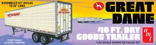 AMT 1:25 Great Dane Dry Goods Semi Trailer