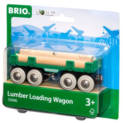 BRIO Lumber Loading Wagon