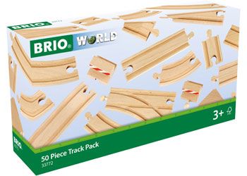 BRIO 50 Piece Track Pack