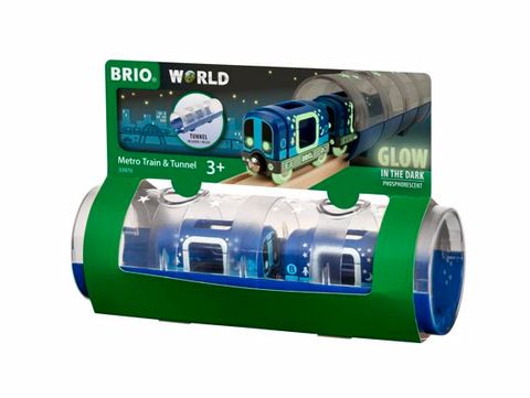 BRIO Metro Train & Tunnel