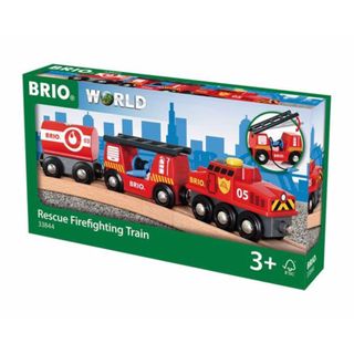 BRIO Rescue Firefighting Train