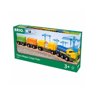 BRIO Three-Wagon Cargo Train