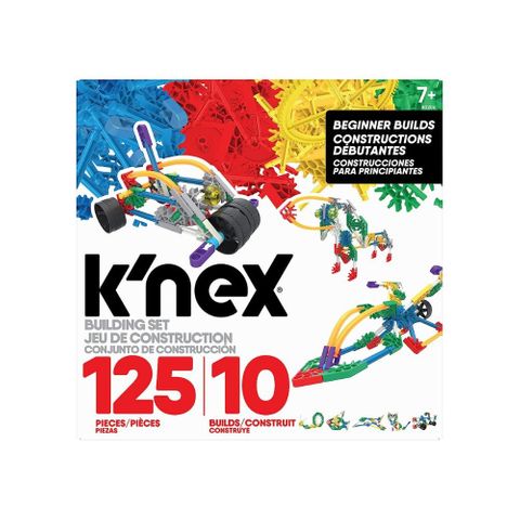 K'nex Beginner builds 125 pieces 10 builds