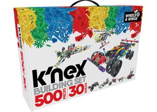 K'Nex Wings and Wheels 500 pieces 30Builds