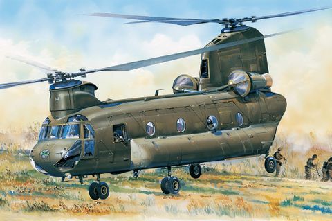 Hobbyboss 1:48 CH-47D Chinook