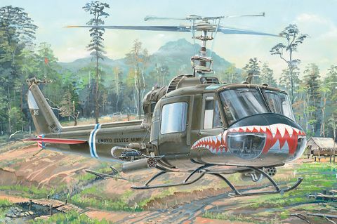 Hobbyboss 1:18 UH-1 Huey B/C