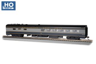 Bachmann B&O #1035 85ft Smooth Sided Dining Car, HO Scale