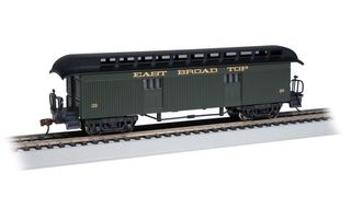 Bachmann East Broad Top #29 1860-80s EraBaggage Car. HO Scale