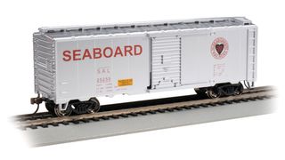 Bachmann Seaboard #2525 40ft Beer BoxcarSilver. HO Scale