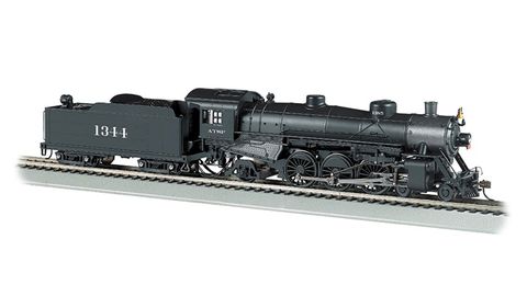 Bachmann Santa Fe #1344 USRA 4-6-2 LightPacific Loco. HO Scale