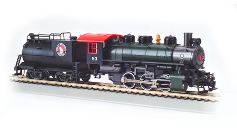 Bachmann Great Nthn. #53 USRA 0-6-0 Locow/Smk & Vanderbilt Tender, HO