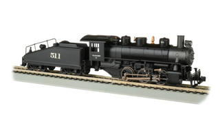 Bachmann Wabash #511 USRA 0-6-0 Loco w/Smoke/Slope Tender/DCC. HO