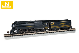 Bachmann Pennsylvania RR #1120 Streamlined K4 Loco/Tender, N Scale