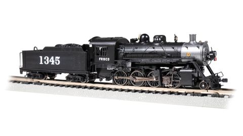 Bachmann Frisco #1345 Baldwin 2-8-0 Consolidation Loco/Tender. N Scale