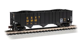 Bachmann CSX #326162 Bethlehem Steel 3-Bay 100 Ton Hopper. N Scale