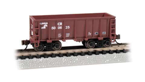 Bachmann Conrail #500625 Flat Bottom OreCar. N Scale