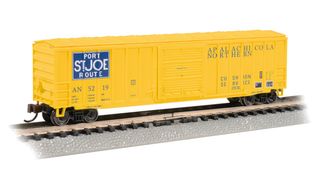 Bachmann Port St. Joe Route #5219 ACF 50.5ft O/B Siding Door Boxcar. N