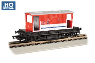 Bachmann London Transport #B9550423 Track Cleaning Brake Van, HO Scale