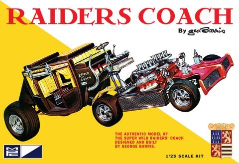 MPC 1:25 George Barris Raiders Coach