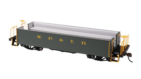 Bachmann Wood Gondola Style Excursion Car, White Pass & Yukon. On30