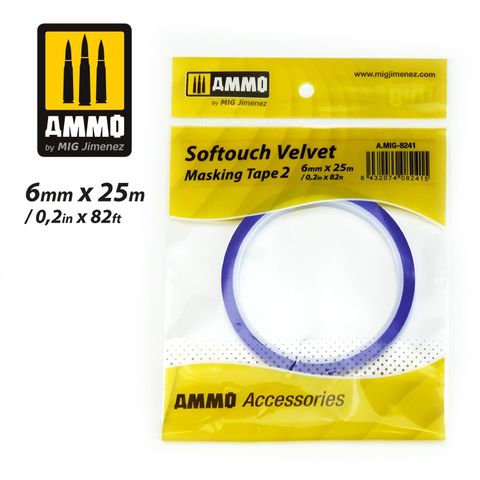 Ammo Softouch Masking Tape #2 6mm
