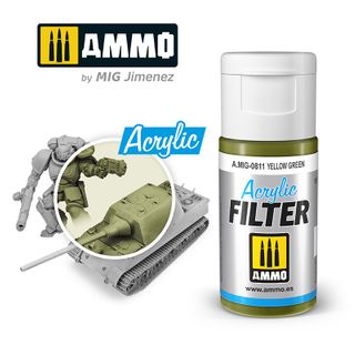 Ammo Acrylic Filter Yellow Green