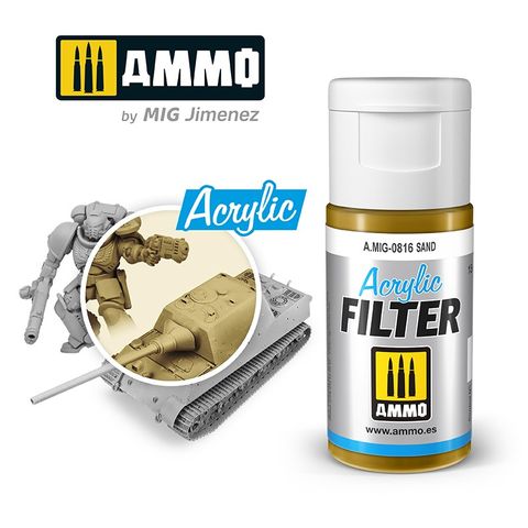 Ammo Acrylic Filter Sand