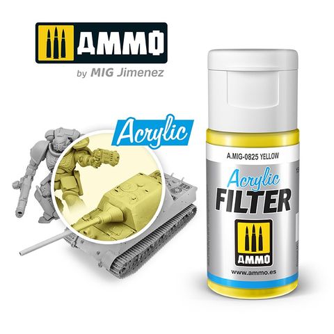 Ammo Acrylic Filter Yellow